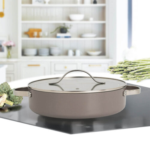Cratita cu capac MR-4009-28S / Кастрюля с крышкой