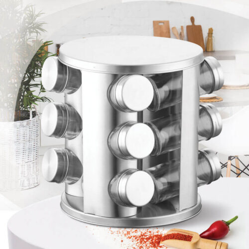 Un set de recipiente pentru condimente 12 buc. MR-1725 / Набор контейнеров для специй 12 шт.